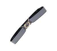 ZEPFJHE Cintura elastica con fibbia in metallo morbido poliestere cintura regolabile per uomini donne jeans maternità allergia sicura comoda da indossare tutti i giorni cintura elastica per jeans