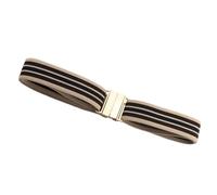 ZEPFJHE Cintura elastica con fibbia in metallo morbido poliestere cintura regolabile per uomini donne jeans maternità allergia sicura comoda da indossare tutti i giorni cintura elastica per jeans