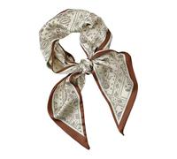 ZEPFJHE Cintura stretta sciarpa per abbigliamento casual Party Photo Props Data Wear 2000s Abbigliamento esotico sciarpa accessori multiuso bandana vintage, Retro Grigio Verde Cas, Etichettalia unica