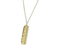 ZEPFJHE Collana con ciondolo a pettine alla moda per lo styling frangia portatile robusto accessorio gioielli in acciaio per donne signore uso quotidiano accessorio pettine alla moda, Misura unica