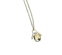 ZEPFJHE Collana con fiaschetta di vino in lega, alla moda, comoda da indossare per gli appassionati di cultura e trendsetter, semplice collana, flagon, come descritto, come descritto