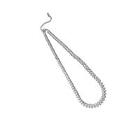 ZEPFJHE Collana unica con punte di grano con un'estetica semplice per le donne che abbracciano stili semplici ma lussuosi, accessorio per riunioni di lavoro, Misura unica, come descritto, come