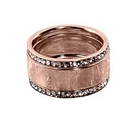 ZEPFJHE Comodi anelli impilabili con diamanti simulati moda matrimonio pelle amichevole gioielli dito per uomo donna donna trendy, Grande, come descritto, come descritto