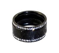 ZEPFJHE Comodi anelli impilabili con diamanti simulati moda matrimonio pelle amichevole gioielli dito per uomo donna donna trendy, Small, come descritto, come descritto