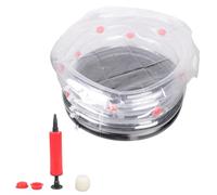 ZEPFJHE Compatto riempito ad aria per finferli semplice da montare piano pieghevole salvaspazio per piccole aree portico coltivazione set città