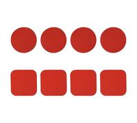 ZEPFJHE Confezione da 8 cuscinetti in gomma di alta qualità, resistenti allo sbiadimento, facili da pulire, perfetti per contenitori difficili da aprire e utensili da cucina