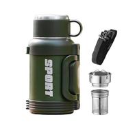 ZEPFJHE Contenitore per acqua isolato sicuro per la salute con isolamento sottovuoto e acciaio inossidabile che garantisce un'idratazione sicura durante i viaggi all'aperto