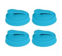 ZEPFJHE Coperchio in silicone generico a prova di perdite, efficiente, per bibite gassate, birra, robusto, lavabile in lavastoviglie, sostenibile