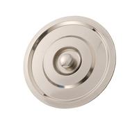 ZEPFJHE Copertura rotonda di ricambio in acciaio inossidabile multiuso per uso domestico con manico Coperchio rotondo professionale per pentole