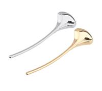 ZEPFJHE Coppia Spille In Foglia Argento Dorato | Moderne Clip Metalliche Per Abiti Per Cappotti E Giacche Formali Spilla A Foglia Vintage