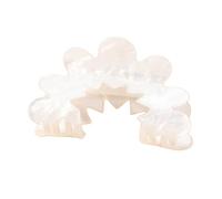 ZEPFJHE Coreano Moda Artiglio Dei Capelli Acrilico Forcine per Capelli Lunghi Barrette Fiore Clip di Capelli Copricapo per Le Donne