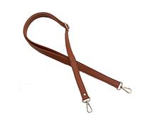 ZEPFJHE Creativo 138 centimetri PU Cuoio Tracolla Tracolla Regolabile Per Le Donne Crossbody In Pelle Tracolla Tracolla, Fibbia in oro marrone., One Size