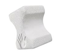 ZEPFJHE Cuscino per gambe per chi dorme sul fianco, design di supporto per alleviare il disagio dell'anca e del ginocchio, con fodera traspirante rimovibile per genitori anziani