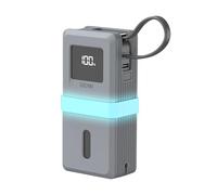 ZEPFJHE Custodia antiurto per caricabatterie adatta per il backup di alimentazione Copertura in silicone antiscivolo Materiali di installazione facili da agganciare Custodia per caricabatterie