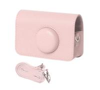 ZEPFJHE Custodia in pelle PU per H35 501F Protector Retro Camera Bag Cover Protettiva con Tracolla Regolabile, rosa, Set Bagagli