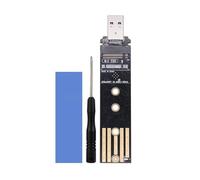 ZEPFJHE Custodia Nvme per Supporto Esterna USB Tipo C 2230 2242 2260 2280 per Chip RTL9210B/JMS581DL