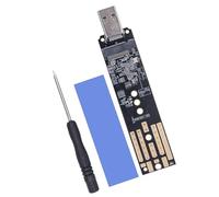 ZEPFJHE Custodia Nvme per Supporto Esterna USB Tipo C 2230 2242 2260 2280 per Chip RTL9210B/JMS581DL