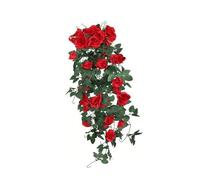 ZEPFJHE Decorazione Da Appendere Con Stelo Fiori Artificiali Per Da Giardino Evento Nozze Accessori Per Display A Parete Fiori Finti. Appeso A Parete Stelo Artificiale