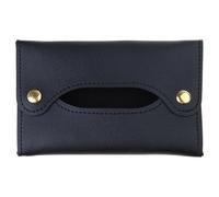 ZEPFJHE Dispenser funzionale per fazzoletti dispenser portatile per fazzoletti robusto dispenser di carta in pelle PU per convenienza borsa portatile