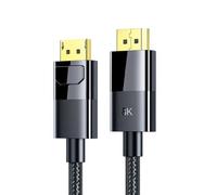 ZEPFJHE DisplayPort 1.4 Cavo Estensione Maschio A Maschio 32 4 Gbps per Monitor Gioco Supporta 8k@60Hz 4K@144Hz 2K@165Hz Cavo DisplayPort