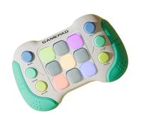 ZEPFJHE Divertimento Console Sensoriale Console Push Puzzle Giocattolo Pressione Interattiva Regalo Compleanno Perfetto per Viaggi E Stress Quotidiano Riduce La Memoria E La Reazione