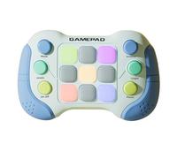 ZEPFJHE Divertimento Console Sensoriale Console Push Puzzle Giocattolo Pressione Interattiva Regalo Compleanno Perfetto per Viaggi E Stress Quotidiano Riduce La Memoria E La Reazione