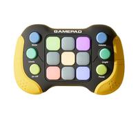 ZEPFJHE Divertimento Console Sensoriale Console Push Puzzle Giocattolo Pressione Interattiva Regalo Compleanno Perfetto per Viaggi E Stress Quotidiano Riduce La Memoria E La Reazione