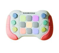 ZEPFJHE Divertimento Console Sensoriale Console Push Puzzle Giocattolo Pressione Interattiva Regalo Compleanno Perfetto per Viaggi E Stress Quotidiano Riduce La Memoria E La Reazione