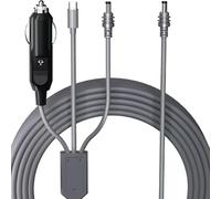 ZEPFJHE Efficiente cavo di carico 3In1 per la piccola parabola satellitare con USB C e DC12V Connessione 100W Soluzione del cavo di prolunga