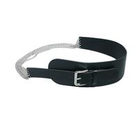 ZEPFJHE Elegante cintura da donna elegante cintura in pelle PU accessorio in vita compleanno sera evento e più ampio fascia cummerbund