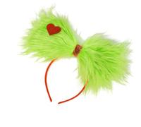 ZEPFJHE Elegante fermaglio per capelli/fascia con chiusura rapida a scatto in materiali felpati per feste in costume accessori per capelli per feste in costume
