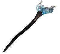 ZEPFJHE Elegante forcina per capelli a forma di coda di pesce, fatta a mano, accessorio per capelli in lega per donne e feste