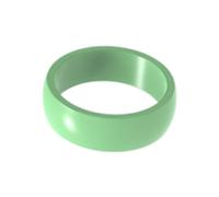 ZEPFJHE Eleganti anelli in silicone multicolore gioielli leggeri a prova di sudore unisex anelli sportivi gioielli per le donne uomini anello in silicone palestra, Apple green, come descritto, come