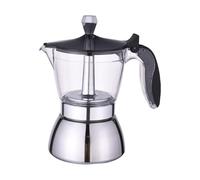 ZEPFJHE Eleganti Caffettiere Trasparente Trasparente Realizzate In Robusto Acciaio Inossidabile Prodotto Per Amante Del Caffè E Baristi Casa Mattutine Rituali