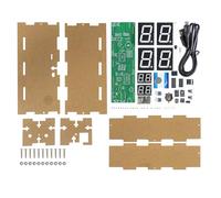 ZEPFJHE Enthusiasts - Set orologio digitale a 8 cifre con display della temperatura e connessione ESP8266 controllata ESP8266 Set orologio
