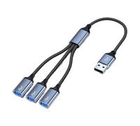 ZEPFJHE Espansore Hub USB Tipo C con Porta Ricarica E Sincronizzazione Dati velocità Dissipazione del Calore Connettività Dispositivo in Alluminio Hub USB Portatile per Laptop