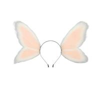 ZEPFJHE Fairies Elfi Farfalla Orecchio Animale Orecchio Cerchietto Regolabile Costume Accessorio Per Gioco Di Ruolo Halloween Feste Raduno Dressi