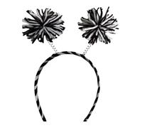 ZEPFJHE Fascia per capelli con pompon in 3 colori per i giorni dell'indipendenza, riunioni di famiglia, eventi patriottici, accessorio per capelli patriottico