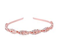 ZEPFJHE Fascia per capelli da donna per feste con strass, cerchietto per capelli per compleanno, matrimonio, decorazione per capelli per feste