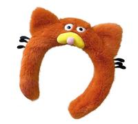 ZEPFJHE Fascia per capelli in peluche per donne e bambini, per lavare il viso, feste di compleanno, riunioni, eventi scolastici, accessori per capelli, fascia in peluche