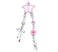 ZEPFJHE Fermaglio per capelli a forma di stella dolce ornamento bella stella clip per capelli accessorio per creare adorabili acconciature robusto accessorio alla moda
