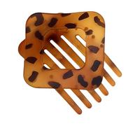 ZEPFJHE Fermaglio per capelli coreano Vintage Elegante Semplice Duckbill Per Le Donne Con Leopardi Stampa Design Accessorio Per Capelli Alla Moda Clip Coreana