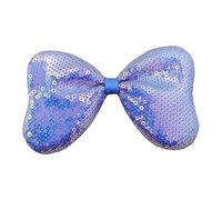 ZEPFJHE Fiocchi con paillettes da 11,9 cm, fiocco per capelli, accessorio decorativo per bambini e donne