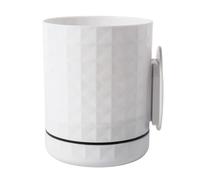 ZEPFJHE Fioriera ad angolo da parete per irrigazione automatica, adatta per terreno e coltura idroponica, moderna, elegante e moderna