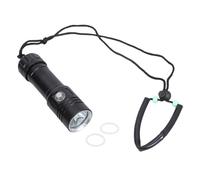 ZEPFJHE Flasma per Immersioni Subacquee A LED 4 modalità Subacquea Sicurezza Leggera Imbottitura Imbottita Torce Torce Lampada A LED.