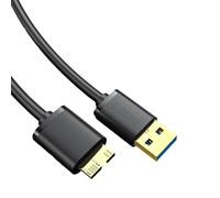 ZEPFJHE Flessibile da 50/100 Cm USB3.0 A Cavo B Microrato per Trasferimento Efficiente dei Dati E Carico Ricarica Rapida USB