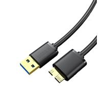 ZEPFJHE Flessibile da 50/100 Cm USB3.0 A Cavo B Microrato per Trasferimento Efficiente dei Dati E Carico Ricarica Rapida USB