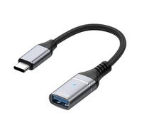ZEPFJHE Flessibile Nylon USB3.0 Tipo C Cavo 5V3A Ricarica Rapida 10Gbps Trasferimento per Ufficio Mobile Uso Viaggio Smartphone Connessione Periferiche Cavo OTG