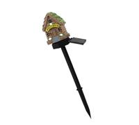 ZEPFJHE Fungo Luci Solari Passerella Alimentata Solare Esterna Impermeabile Street Light Yard Palo Paesaggio Stringa Led Pathway Patio Terra Resina Fungo Luce