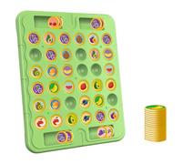 ZEPFJHE Game da Tavolo Reversibile A Tema Frutto per Bambini per Le Abilità Logiche Allenamento Logico Esercizio Memoria Game attività Scolastica degli Scacchi
